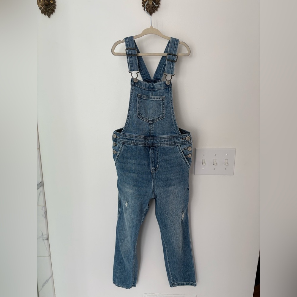Cat & Jack Light Blue Denim Overalls